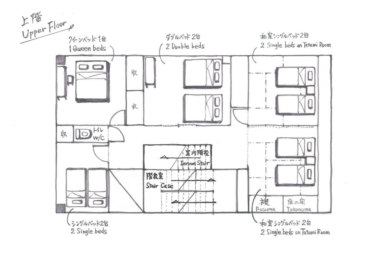 Konjaku-So Dotonbori Penthouse Stay Osaka Luaran gambar